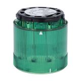 Flash module. Ø70mm. With 4-JOULE XENON bulb, green, 110...120VAC