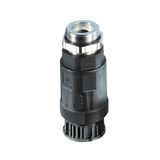 NKNZ-M409R/P-L FITTING PA6/BR NW29 M40 NO DE BLK