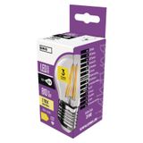 LED Filament Mini Globe / E27 / 6 W (60 W) / 810 lm / warm white