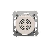 RTV final aerial socket for pass-through socket, atten.: 10dB, Silver matt, metalic
