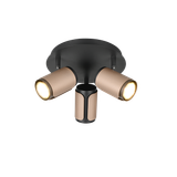 Gillan spotlight 3-pc GU10 coffee brown