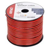 CCA speaker cable 2x1mm2 100m 5A AMIO-04458