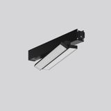 LINEDO, 41...73 W, 6300...10400 lm, 840, black, DALI Continuous line l