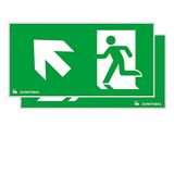 PURESIGN 150 TEC-GP SP2-E002-UPLR WH - Escape sign