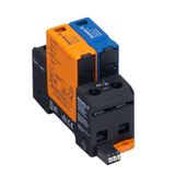 Surge voltage arrester, Low voltage, Surge protection, with remote contact, Single-phase, TN, TT, IT with N, IT without N