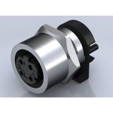 Built-in plugs, M12, Mounting thread: M 12, Number of poles: 4, Strand / cable length:
