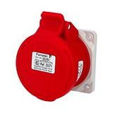 Socket 16/400V 5-pole IP44 built-in direct
