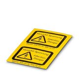 Warning Label WS-4K 1004584