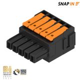 PCB connector (wire connection), 1000 V, 47.2 A, Pitch in mm: 6.35, 4 