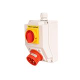 Set box SmartBOX with hl. by switch 0-1, sb202 IP44 1x400V/16A/5