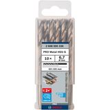 Metal drill bits HSS-G, DIN 338 6,7 x 63 x 101 mm 10 pcs.