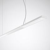 Suspended luminaires Parelia Prisms White ETDD 69W 11600lm Wide reduced glare UGR19 (W19) IK02 3 SDCM
