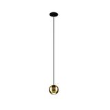 DYSKO, pendant light PHASE, 2700K, 36ø bl/gold