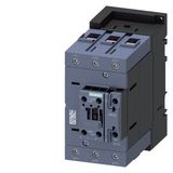 power contactor, AC-3e/AC-3, 80 A, 37 kW / 400 V, 3-pole, 20-33 V AC/DC, 50/60