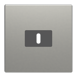Central disc USB-C power supply insert 65W pure stainless steel