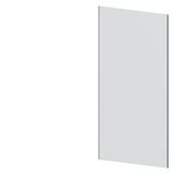 SIVACON side panel/rear panel, closed, EMC, IP40, H: 2200 mm, W: 1000 mm