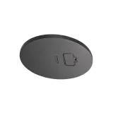 DCL CEILING OUTLET BLACK 6-PACK