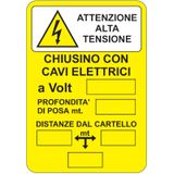 Various sign - Al - Dimensions: 330x500 mm
