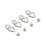 Kit for suspension mounting of panels 4 hooks (type BACKPLATE)