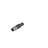 M12 terminating plugs for series connections