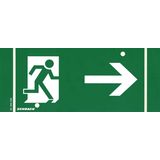 Pictograph Linda 18W arrow right, visibility: 24m