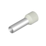 Wire-end ferrule, Standard, 21 mm, 18 mm, white