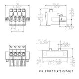 BLF 5.08HC/12/90F SN OR BX SO