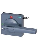 Handle with masking plate standard with lighting, size 100x 100