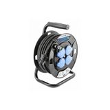 HOEGERT Rubber Insulated Drum Extension Cord 20 m