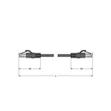 Industrial Ethernet/PROFINET Cable Extension Cable   RJ45S-RJ45S-4416-2.5M