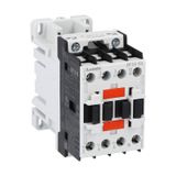 Three-pole contactor, IEC operating current Ie (AC3) = 25A, DC coil low consumption, 48VDC, 1NO auxiliary contact