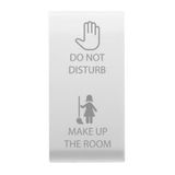 INTERCHANGEABLE BUTTON KEY - NEUTRAL BUTTON - DND+MUR - 1 MODULE - SATIN WHITE - CHORUSMART