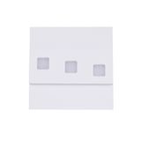 Vika LED staircase light, white, 1.2W, 3100K