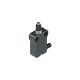 Modular prewired switch wtih plunger with external rubber gasket