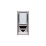 BTNET - L.NOW RJ45 TOOLLESS STP CAT6A ACCIAIO
