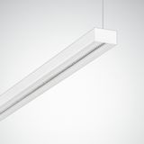 Suspended luminaires Solvan Flow H Raster White rectangular ET 44W 6000lm Wide reduced glare UGR19 (W19) IK03 3 SDCM