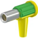 5.1 mm socket, screw connection, 4.0 mm², yellow/green, 55.3220-20