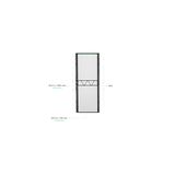 NSX Gen2 42U750mm Wide Curved Door Blk