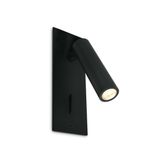 BLACK RECESSED SPOT 3W WW IP20 230V