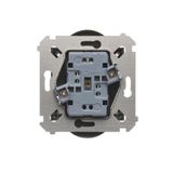 TV-DATA aerial socket, atten.: 5dB, cream white/electro white