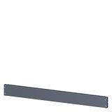 SIVACON, mounting plate, mounting with bracket, H: 100 mm, W: 1000 mm, zinc-plated The SIVACON
