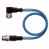 Actuator and Sensor Cable, PVC Extension Cable   WKC4.221T-1-RSC4.221T/TEB
