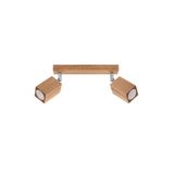 CEILING LAMP KEKE 2 OAK GU10 2X40W IP20