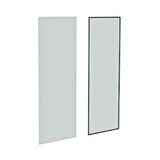 Side panels (pair) H=2200 D=400 mm sheet steel RAL7035