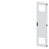 SIVACON, door, right, with cutout for filter fan, with ventilation openings