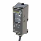 Photoelectric sensor, through-beam receiver, Sn=12 m, NPN/PNP, zinc di E3S 7036H