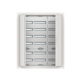CU36V ComfortLine Compact distribution board, Flush mounting, 216 SU, Isolated (Class II), IP30, Rows: 6, 1014 mm x 865 mm x 125 mm