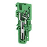 Plug (terminal), SNAP IN, 2.5 mm², 24 A, 800 V, Number of connections: