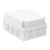 Hermetic box with glands