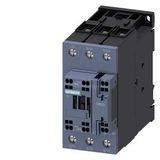 power contactor, AC-3e/AC-3, 51 A, 22 kW / 400 V, 3-pole, 110 V AC, 50